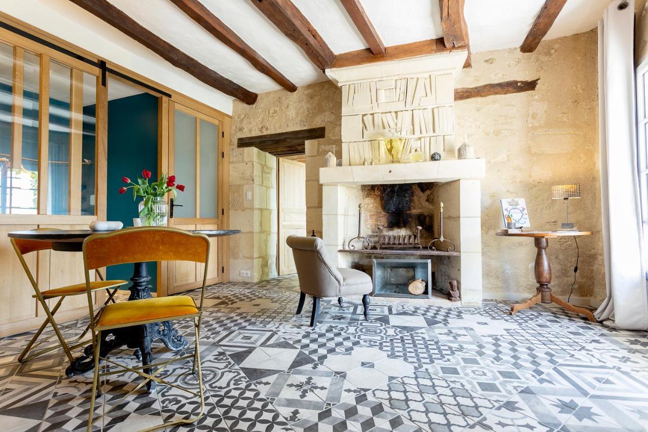 Les Terrasses Suite Et Loft De Campagne Avon-les-Roches Bagian luar foto