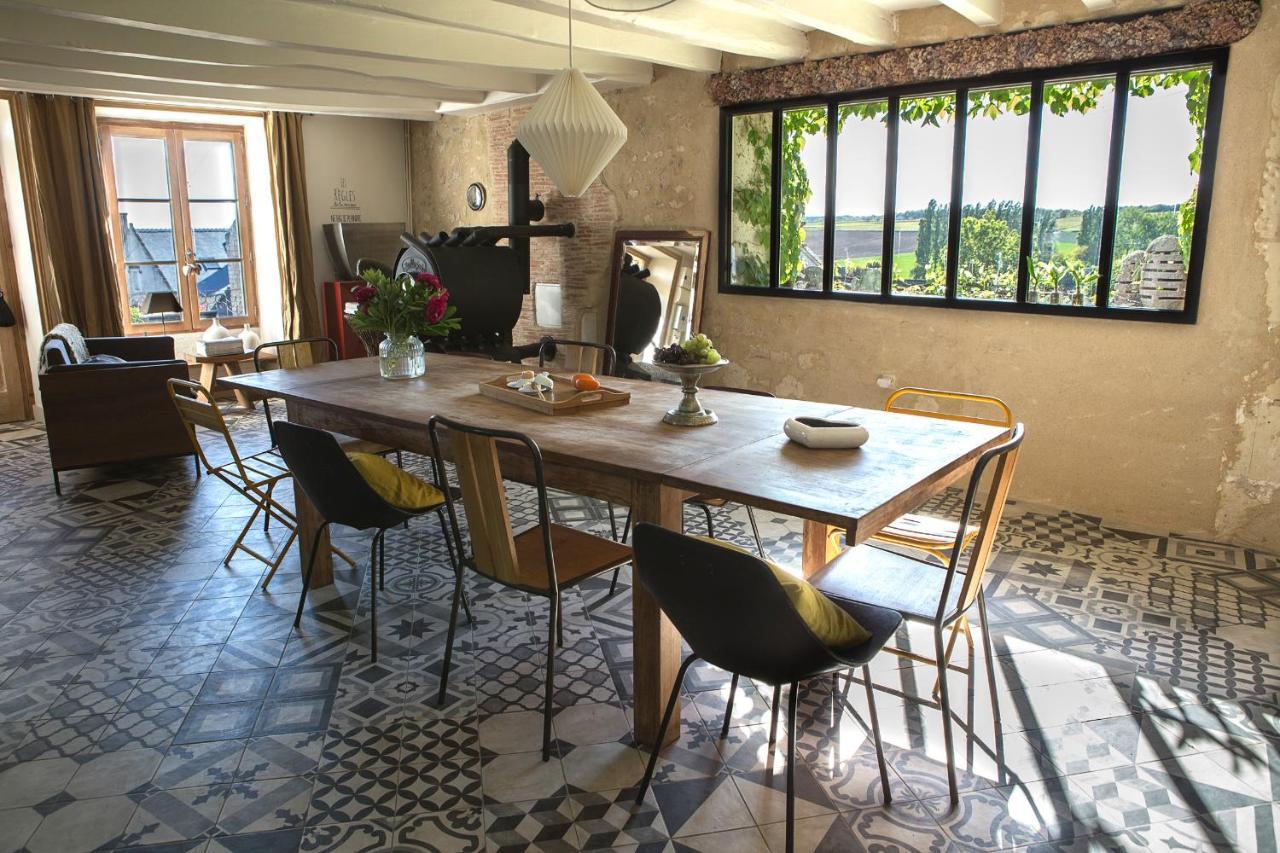 Les Terrasses Suite Et Loft De Campagne Avon-les-Roches Bagian luar foto