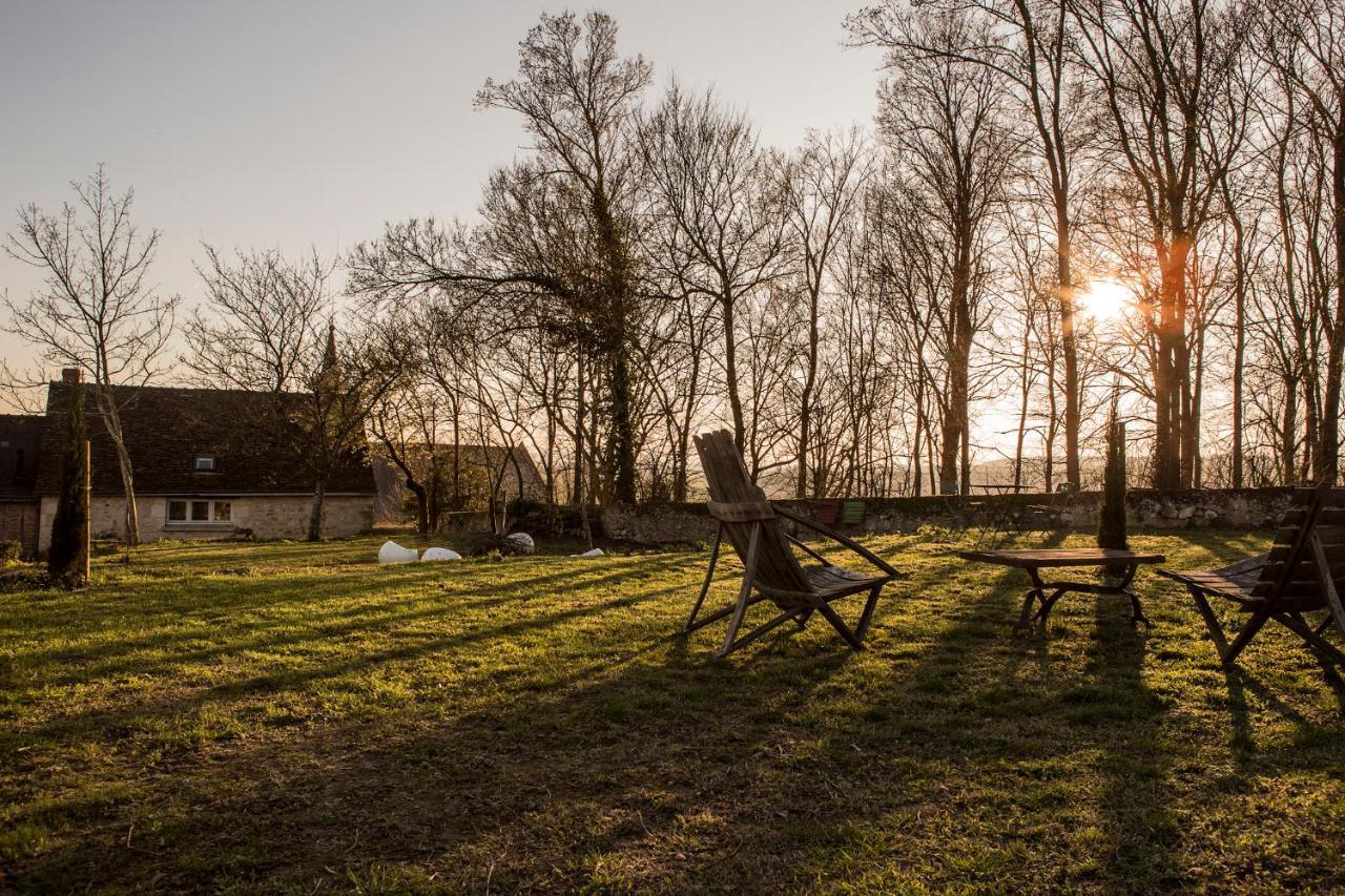 Les Terrasses Suite Et Loft De Campagne Avon-les-Roches Bagian luar foto