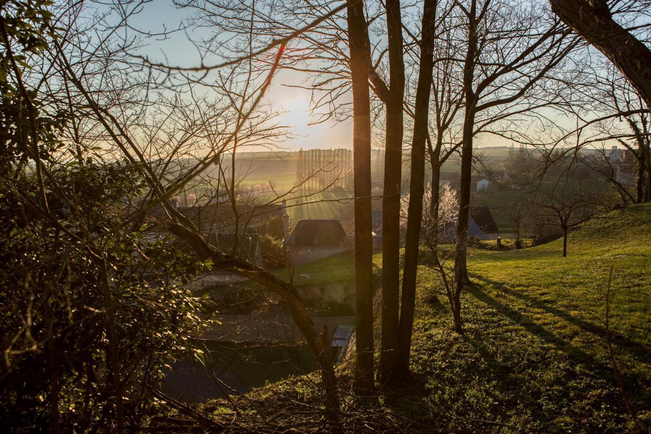 Les Terrasses Suite Et Loft De Campagne Avon-les-Roches Bagian luar foto