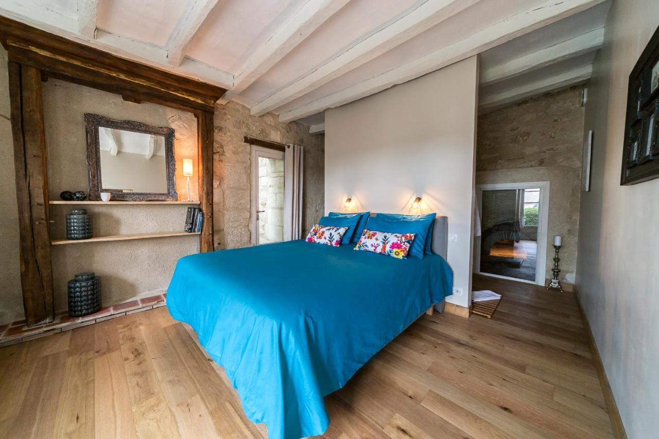 Les Terrasses Suite Et Loft De Campagne Avon-les-Roches Bagian luar foto
