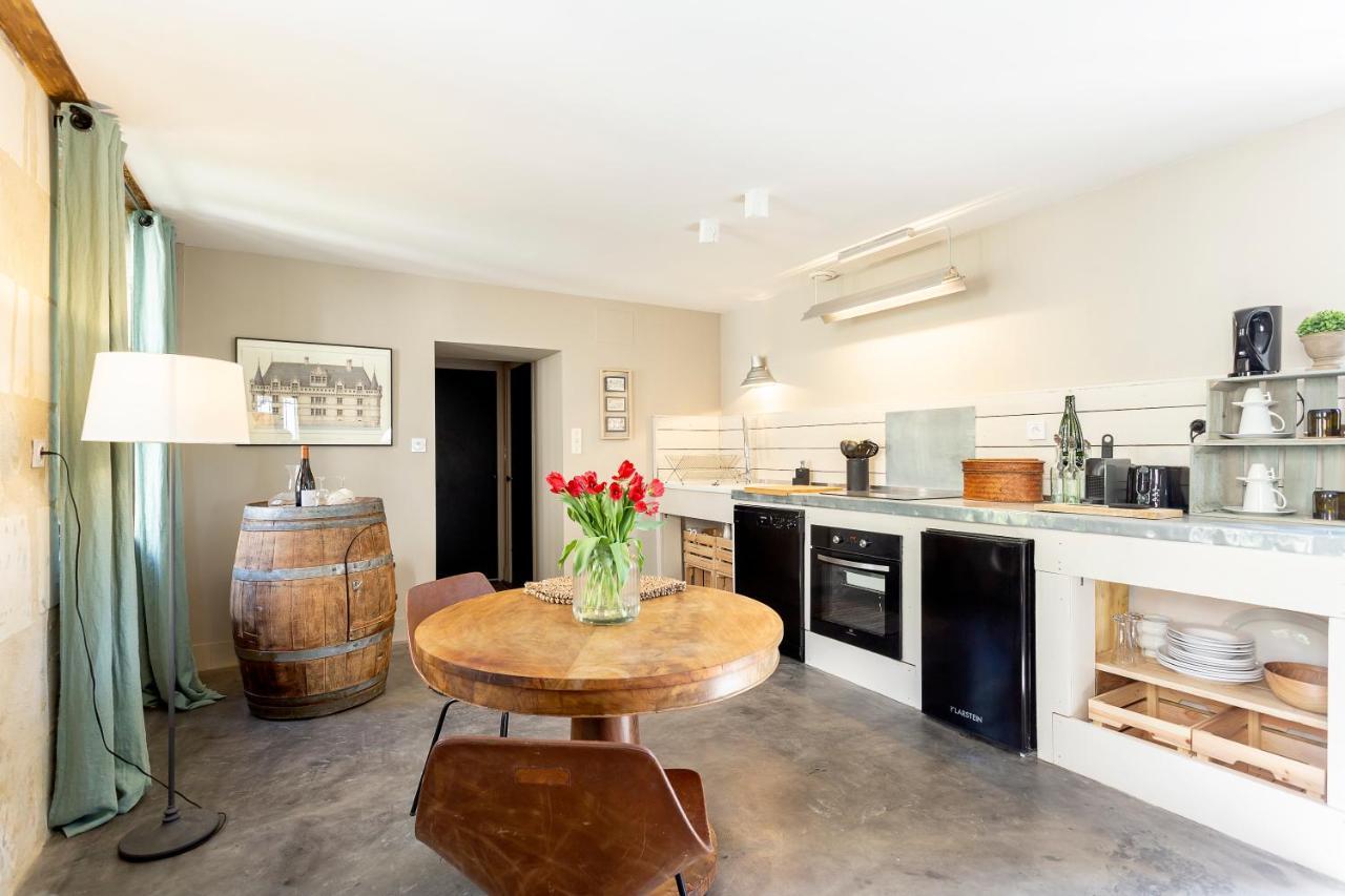 Les Terrasses Suite Et Loft De Campagne Avon-les-Roches Bagian luar foto
