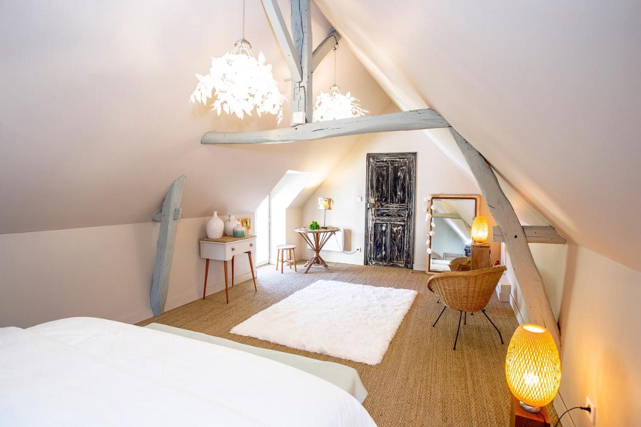 Les Terrasses Suite Et Loft De Campagne Avon-les-Roches Bagian luar foto